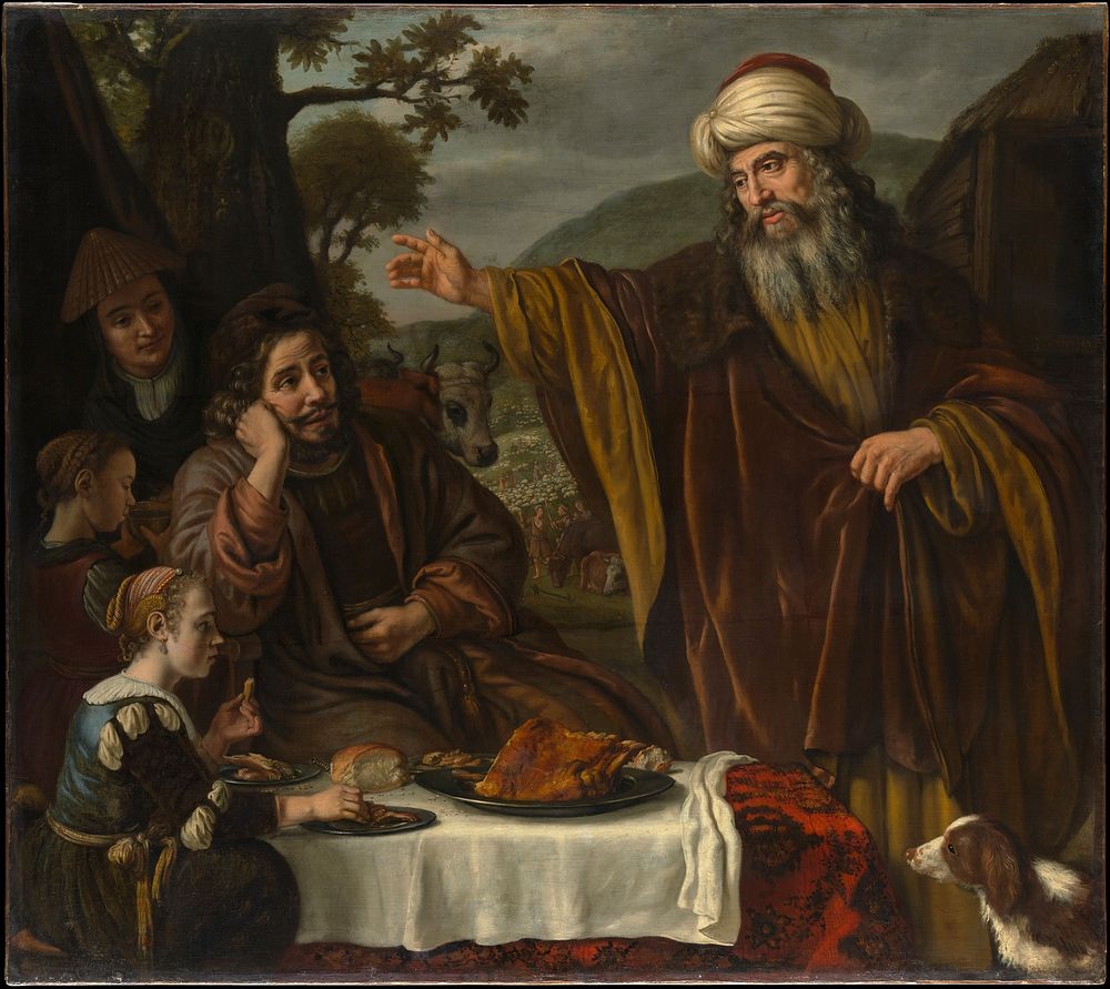 Abraham's Parting from the Family of Lot by Jan Victors
