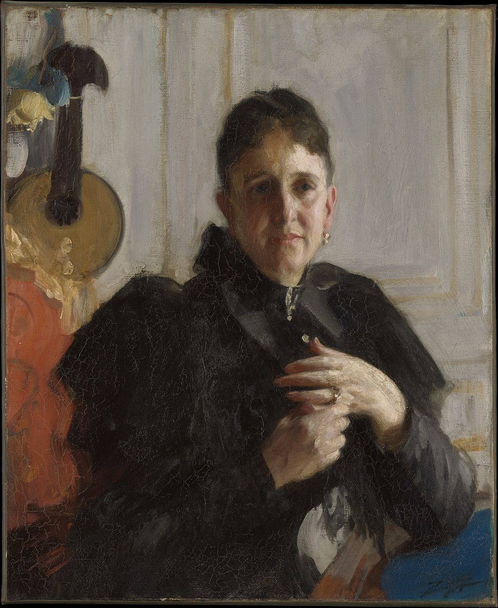 Mrs. John Crosby Brown (Mary Elizabeth Adams, 1842&ndash;1918) by Anders Zorn