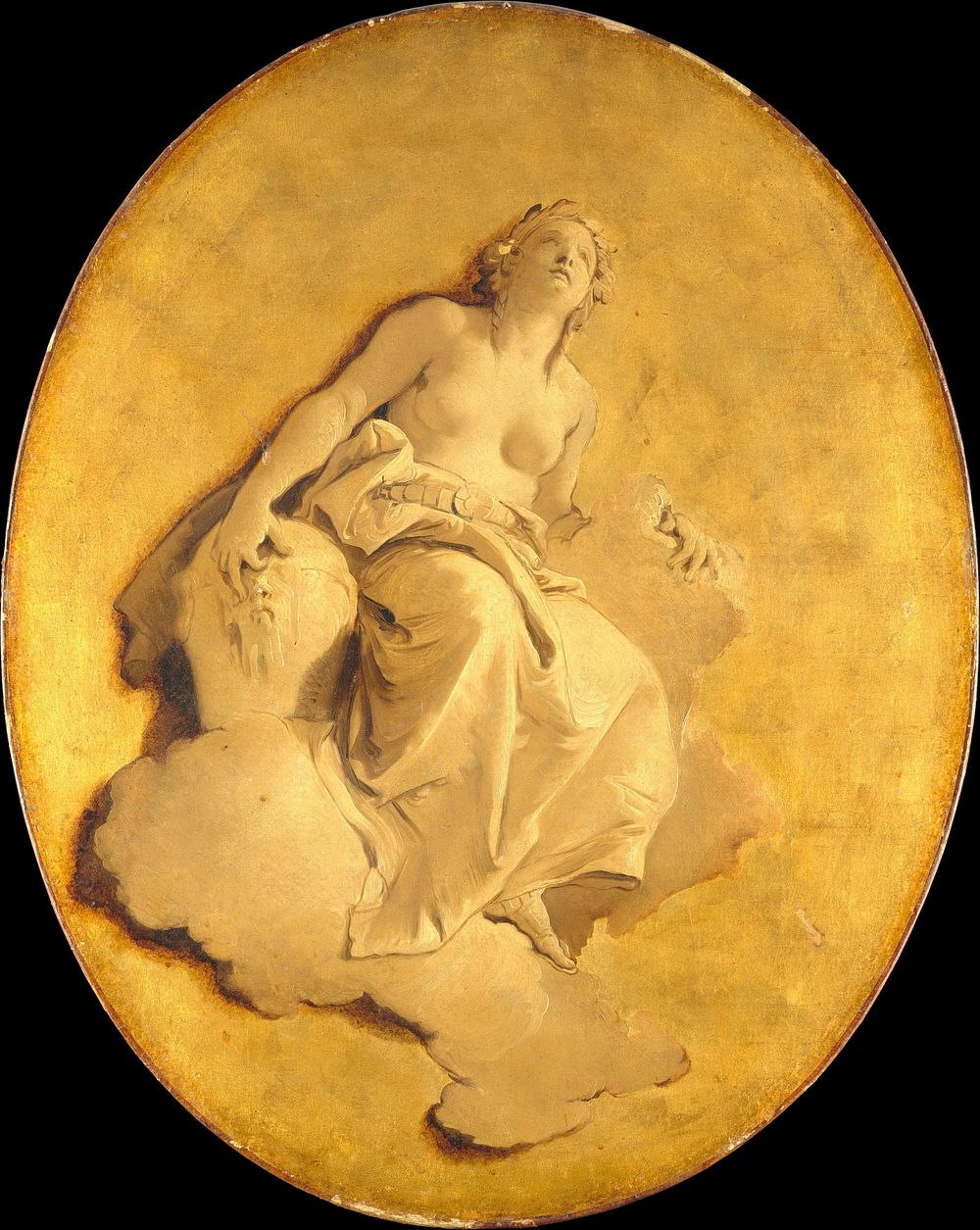 A Female Allegorical Figure by Giovanni Battista Tiepolo