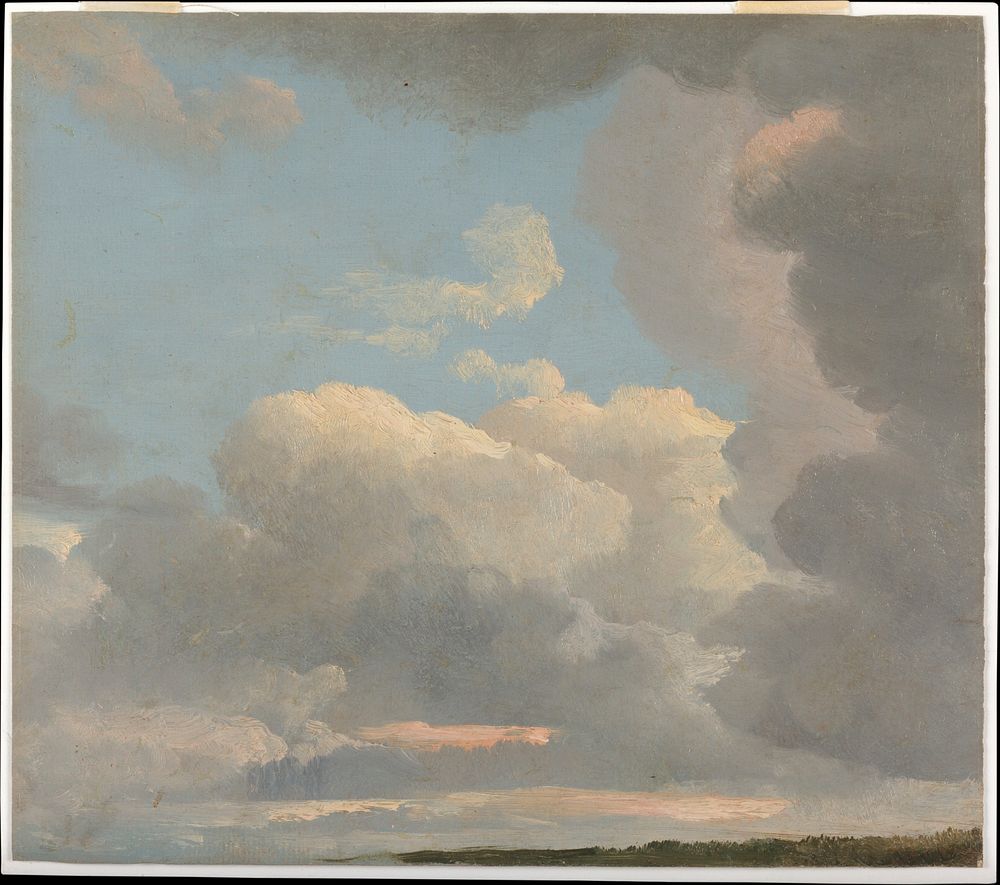 Cloud Study (Early Evening) by Simon Denis