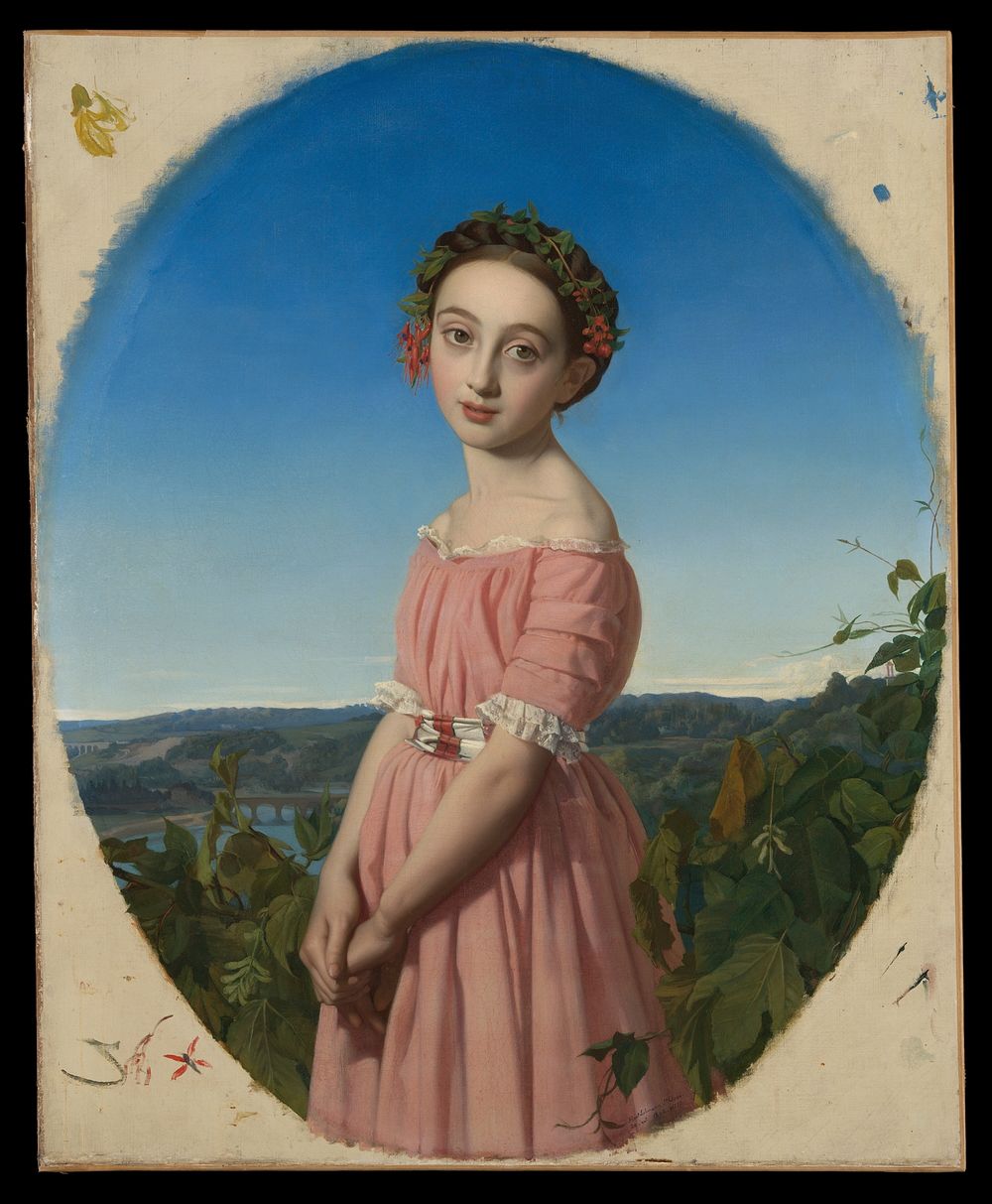 Faustine L&eacute;o (1832&ndash;1865) by Henri Lehmann