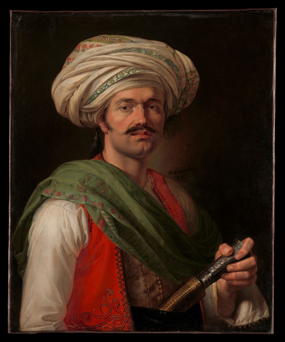 Portrait of a Mamluk by Horace Vernet