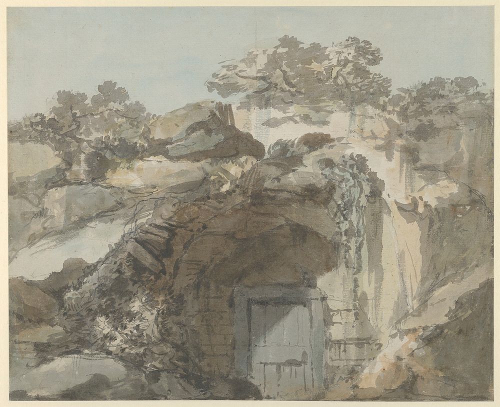 The Door of a Grotto, William Marlow