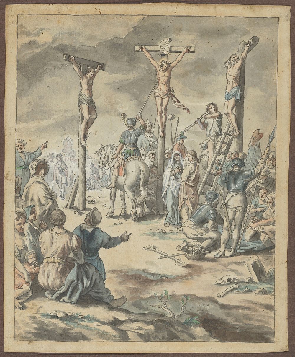 The Crucifixion of Christ by Pehr H&ouml;rberg