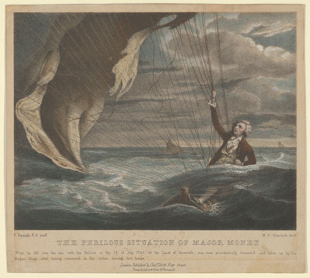 Major Money Adrift in the North Sea by William P. Sherlock