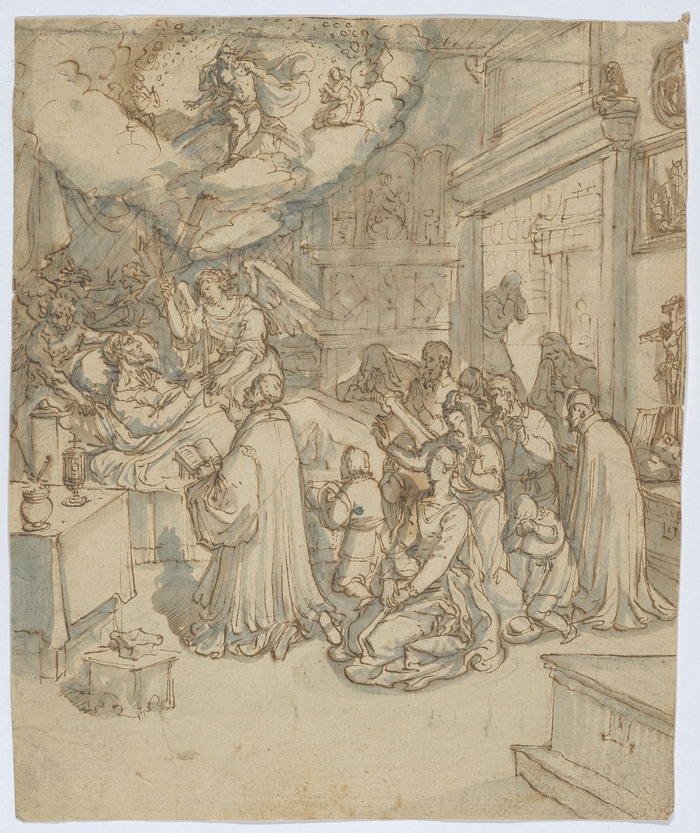 Allegory of the Death of a Religious Man
