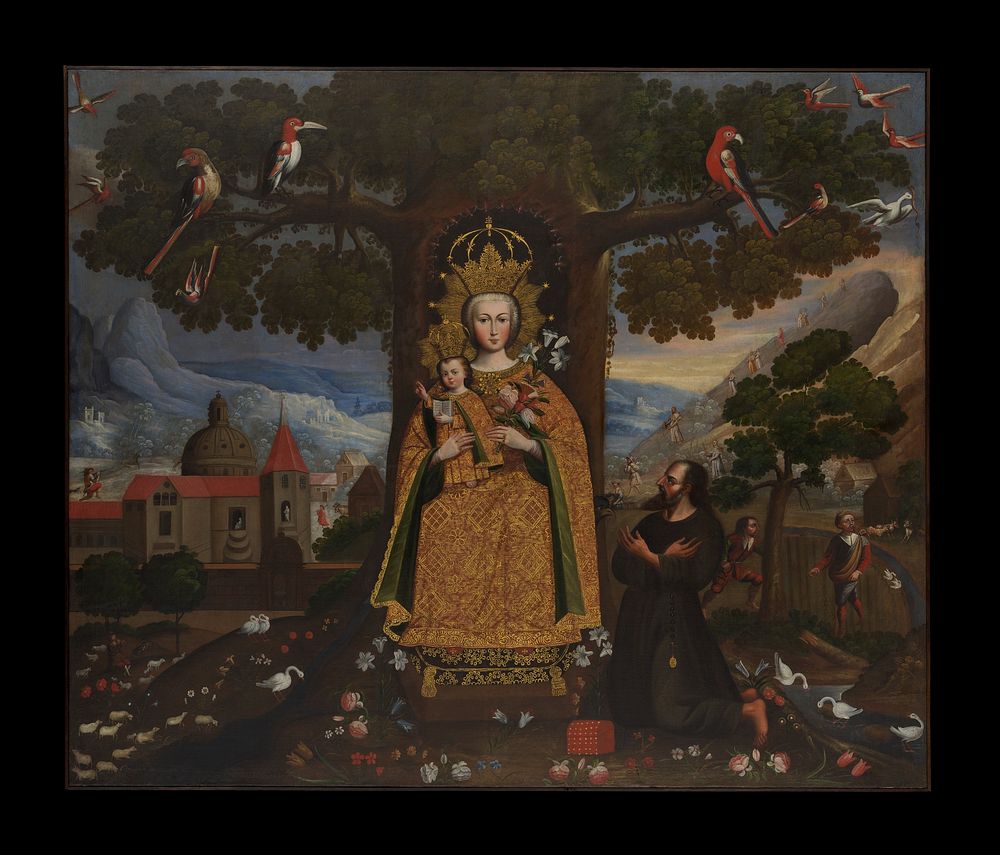 Our Lady of Valvanera by unknown Cuzco Artist, Peru, second half of 18th Century