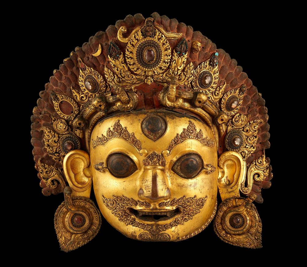 Head of Bhairava, Nepal (Kathmandu Valley)