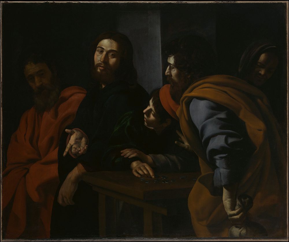 The Calling of Saint Matthew by Giovanni Battista Caracciolo