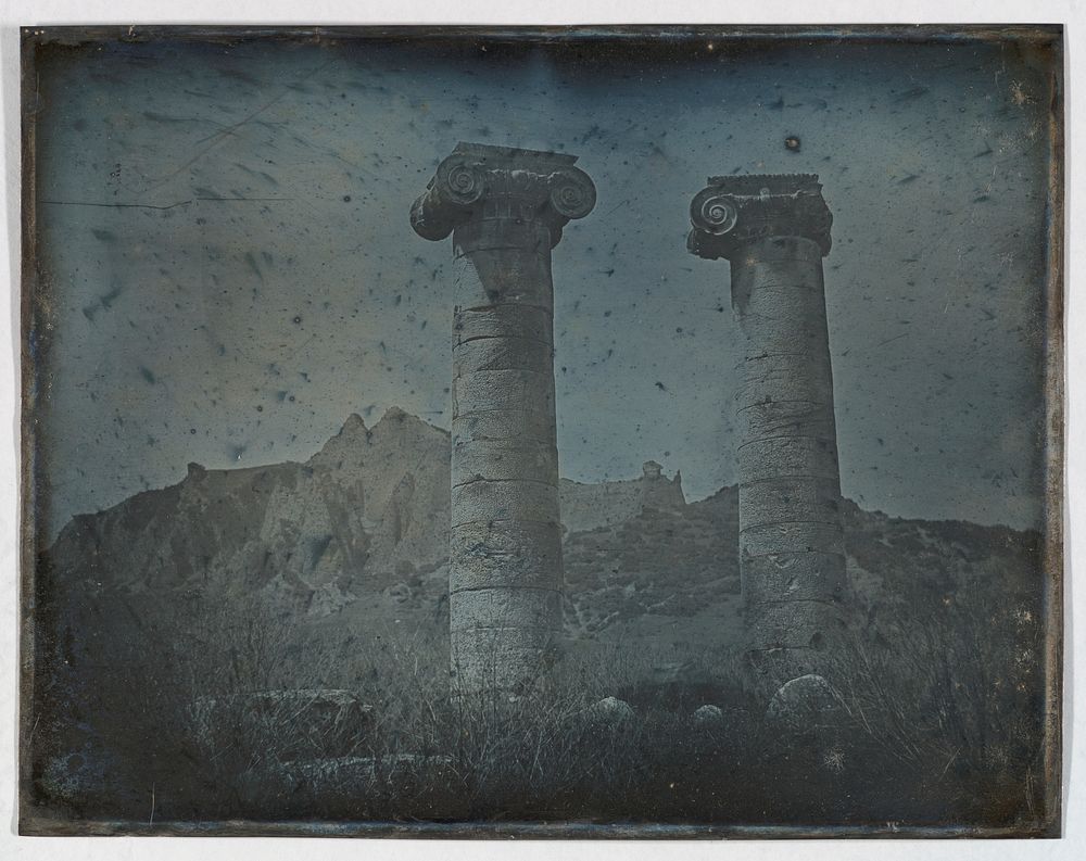 Temple of Artemis, Sardis (134. Sardes. 1843. T. de Cybèle.) by Joseph-Philibert Girault de Prangey by Joseph-Philibert…