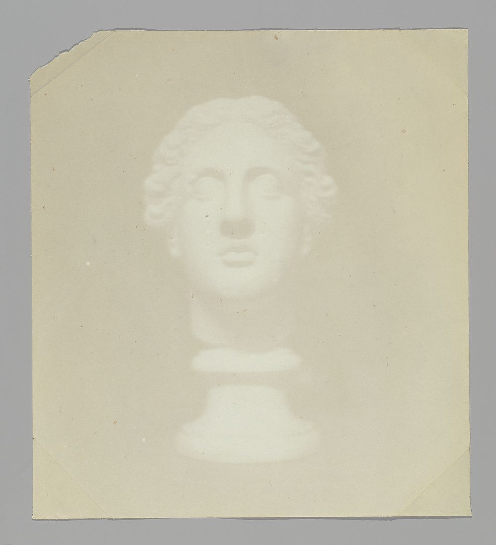 Classical Head by Hippolyte Bayard