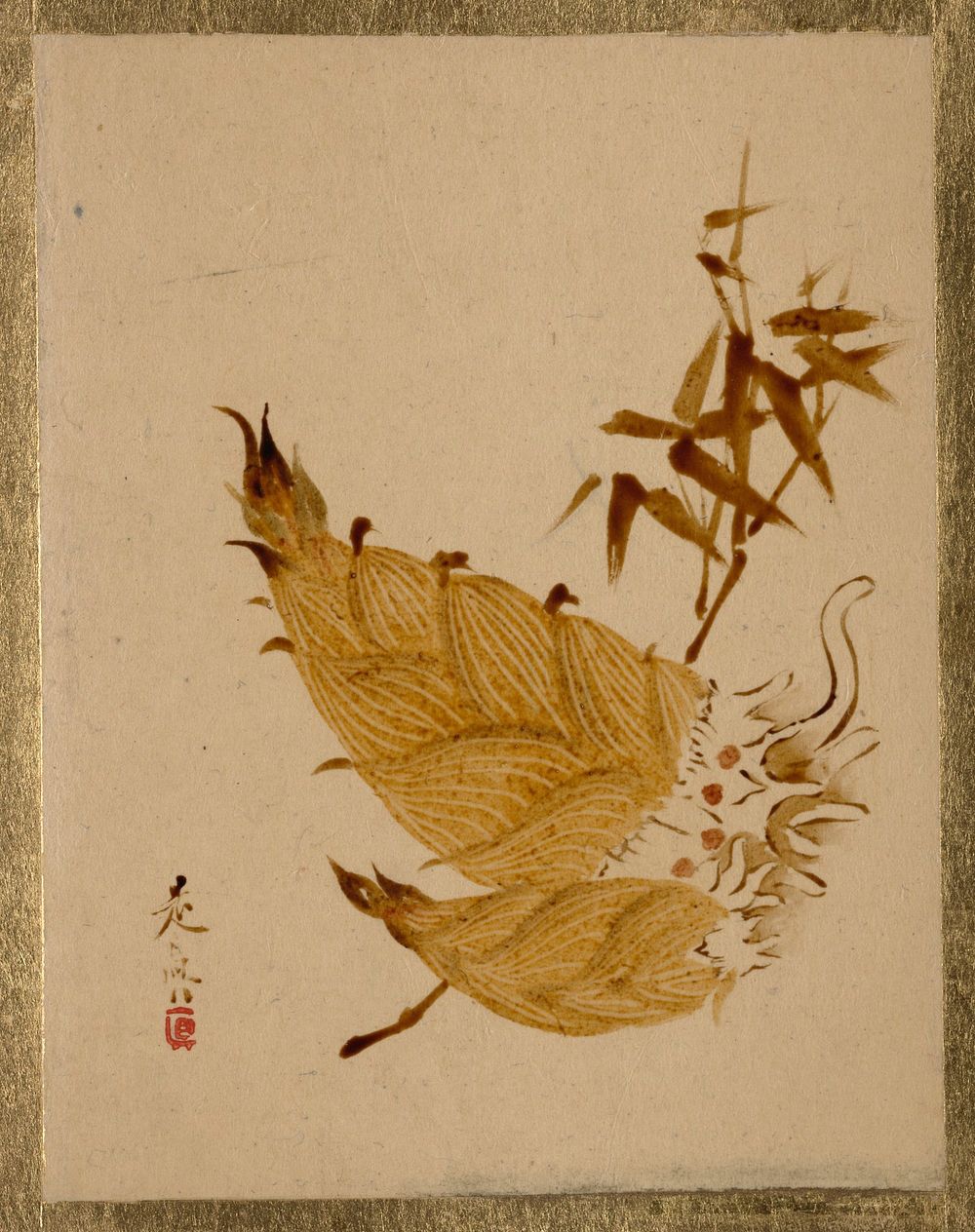 Bamboo Shoots. Original public domain image from the MET museum.