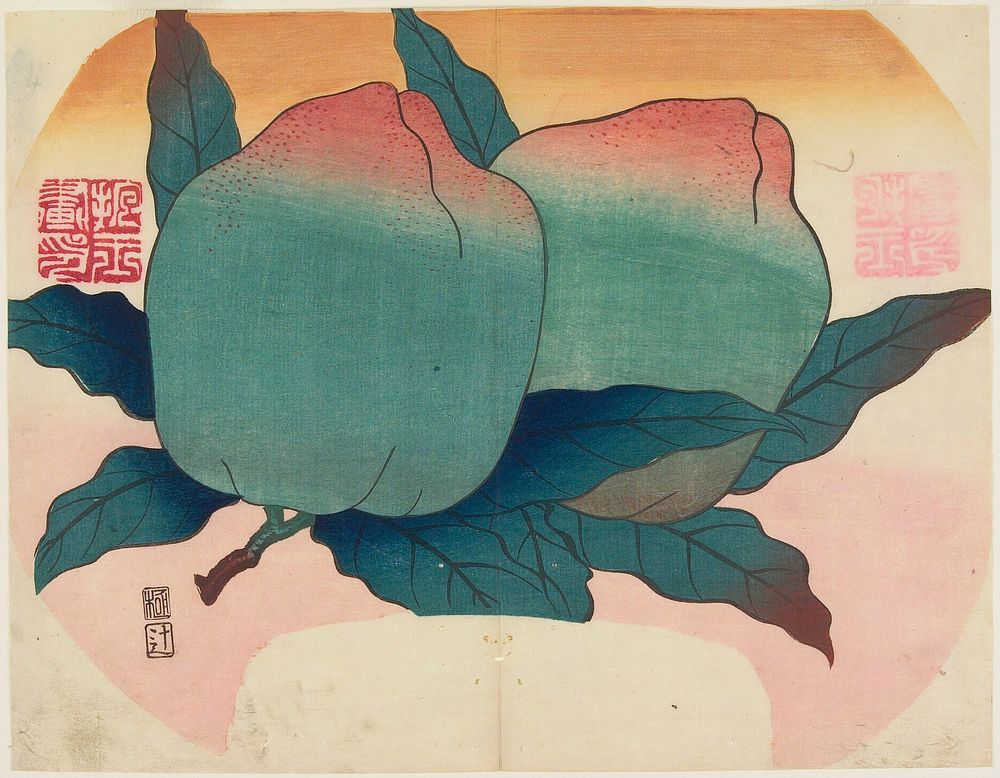 Fruit on Vine (1830s) print in high resolution by Yamada Hogyoku. Original from The Minneapolis Institute of Art. Original…