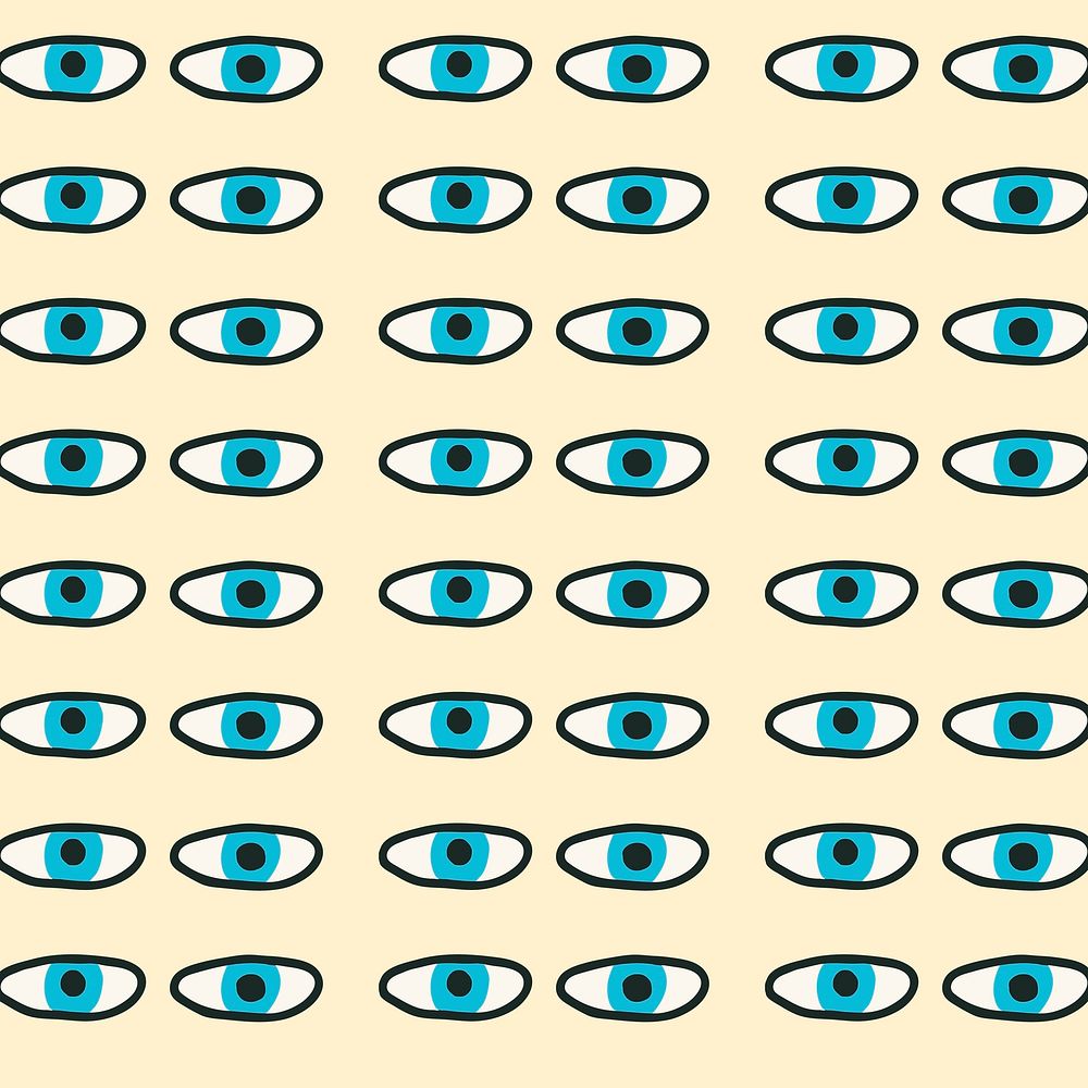 Blue eyes patterned background
