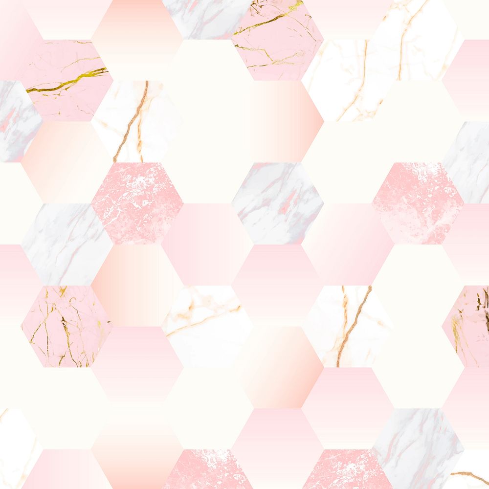 Gradient pink patterned background, marble texture