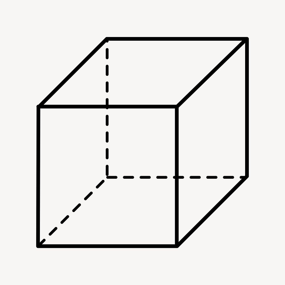 Cube clipart illustration psd free free psd illustration rawpixel