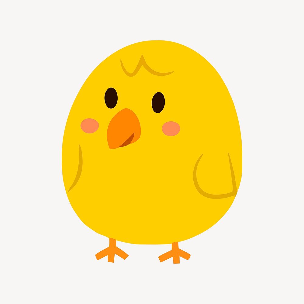 Chicks illustration. Free public domain CC0 image.