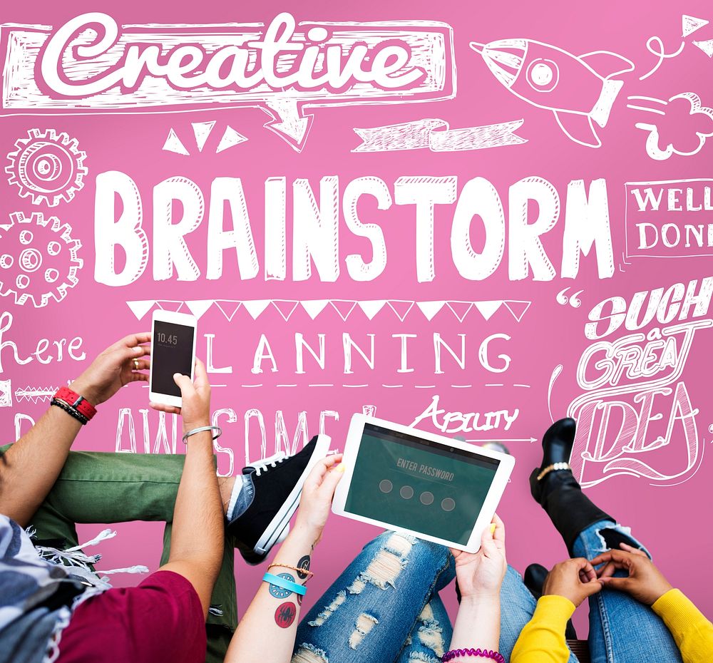 Brainstorm Planning Thinking Analysis Sharing Concept
