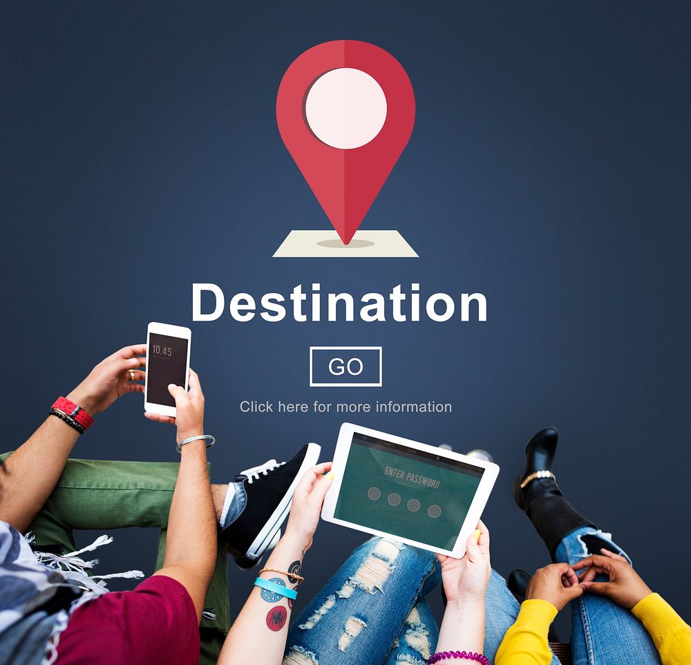 Destination Location Holiday Navigation Place Concept