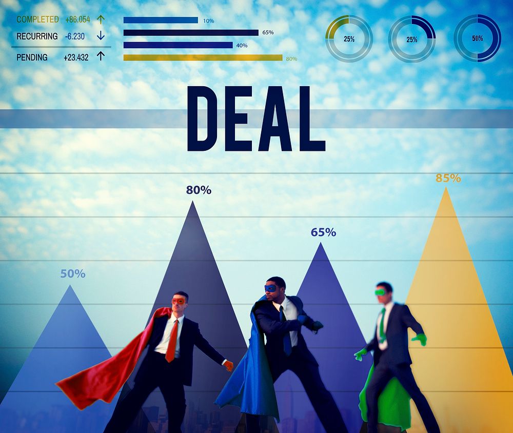 Deal Agreement Contact Connection Motivation Concept