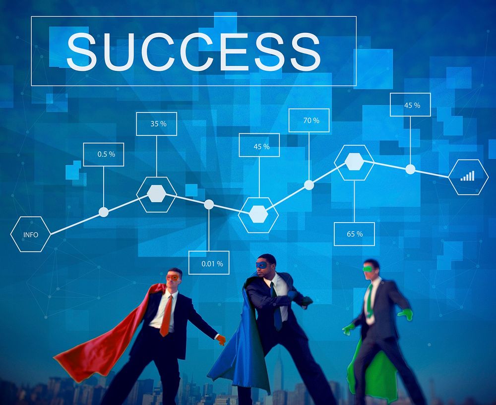 Business Success Achievement Analytics Goal Concept