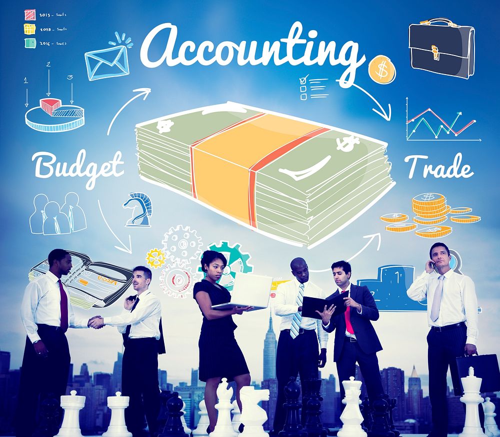 Accounting Bookkeeping Finance Economic Money Concept