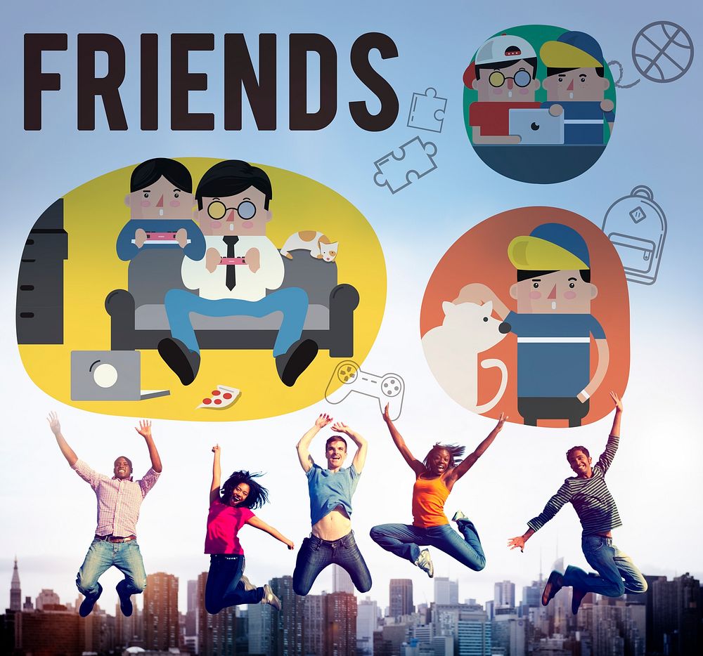 Friends Friendship Activity Leisure Concept