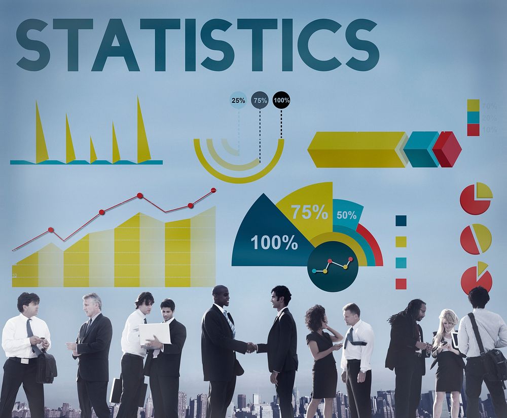 Statistics Percentage Business Chart Concept