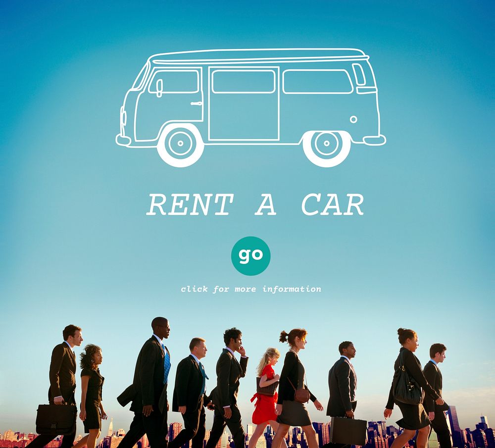 Rent Car Borrow Available Lease Renting Rental Concept