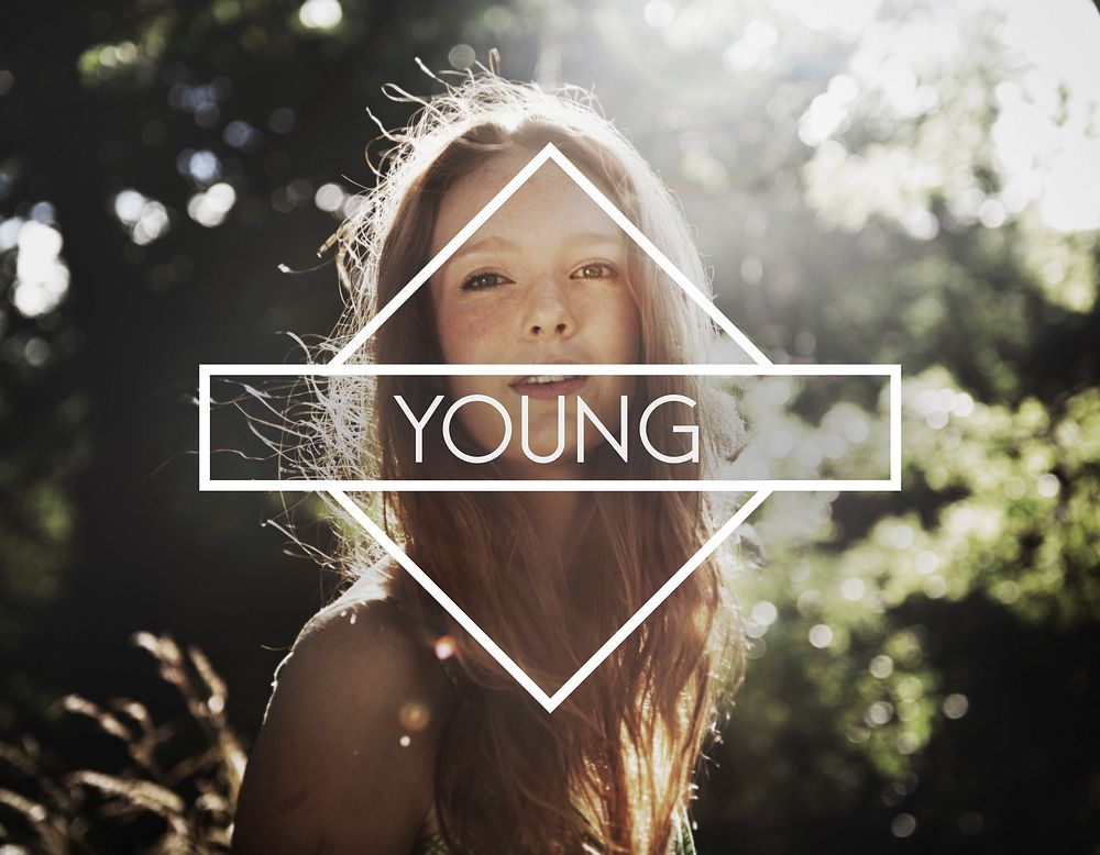 Young Adult Young and Free Young Concept
