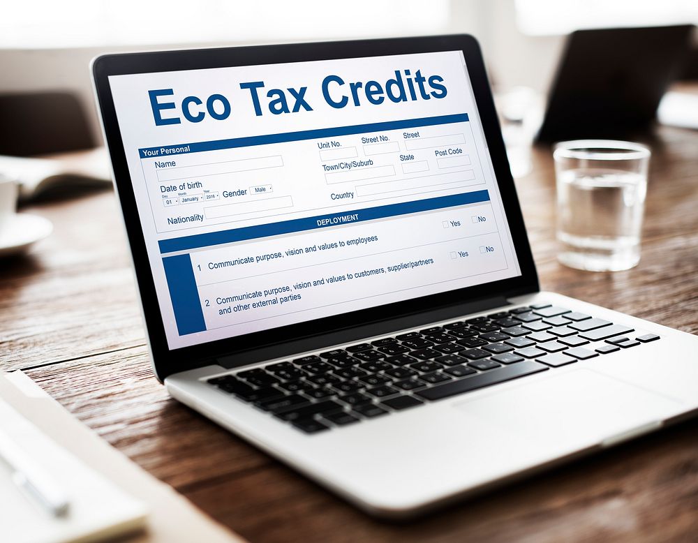 Eco Tax Credit Page Graphic Concept