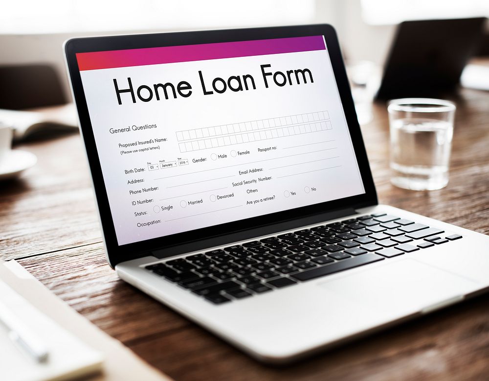 Home Loan Financial Support Concept