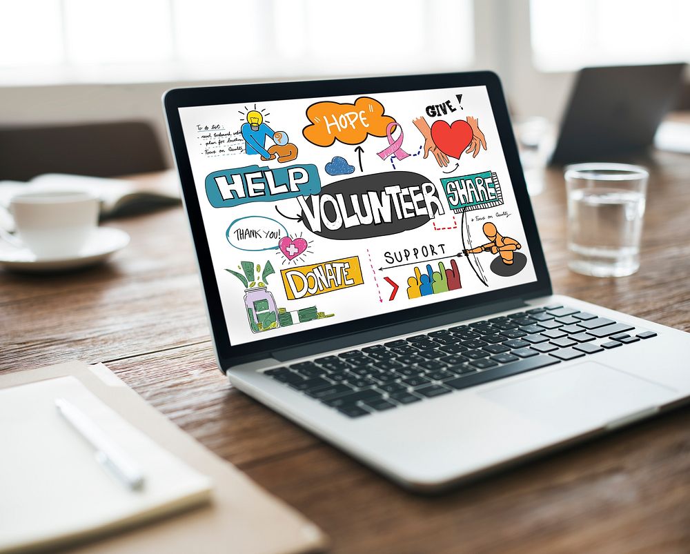 Volunteer Charity Give Help Share Service Concept