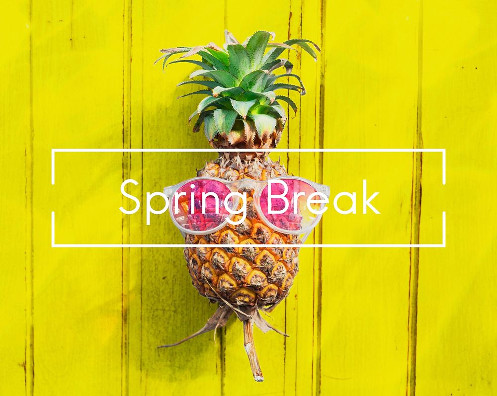 Spring Break Rest Ralaxation Relief Season Concept