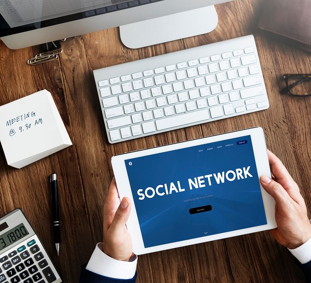 Social Media Networking Online Technology