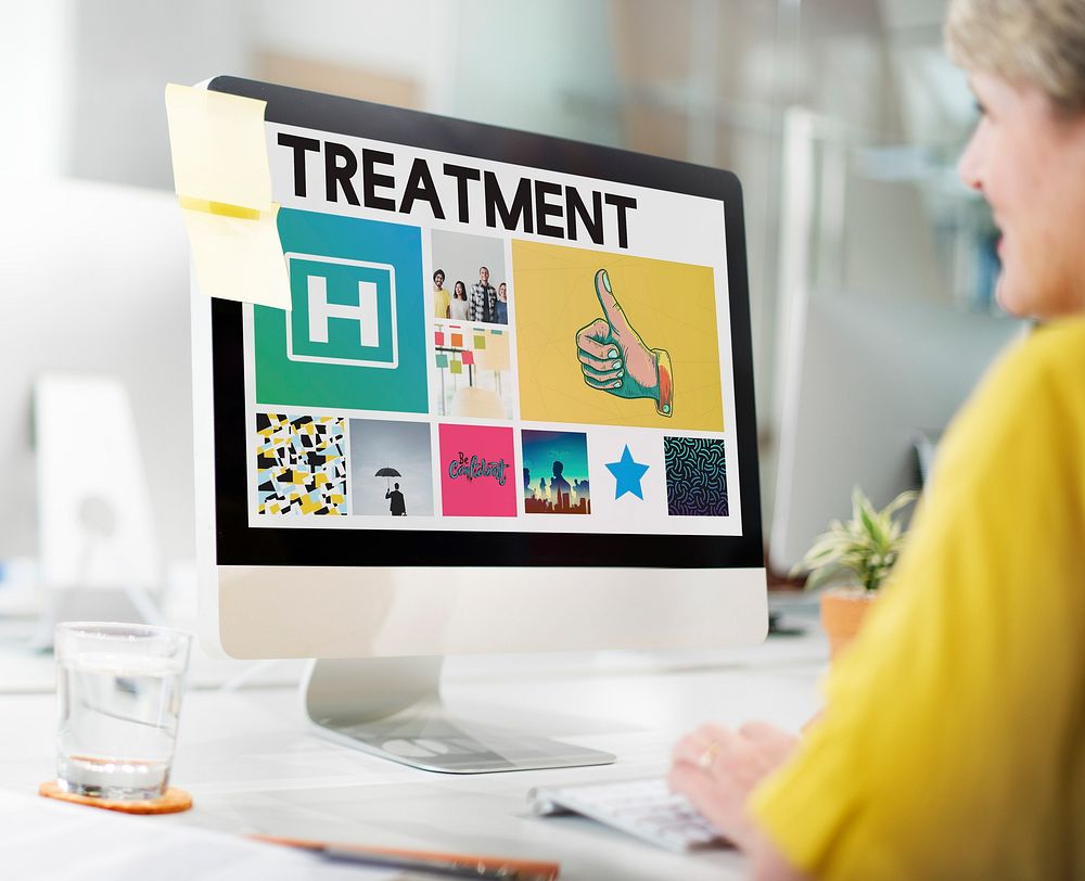 Hospital Healthcare Treatment Browsing Concept