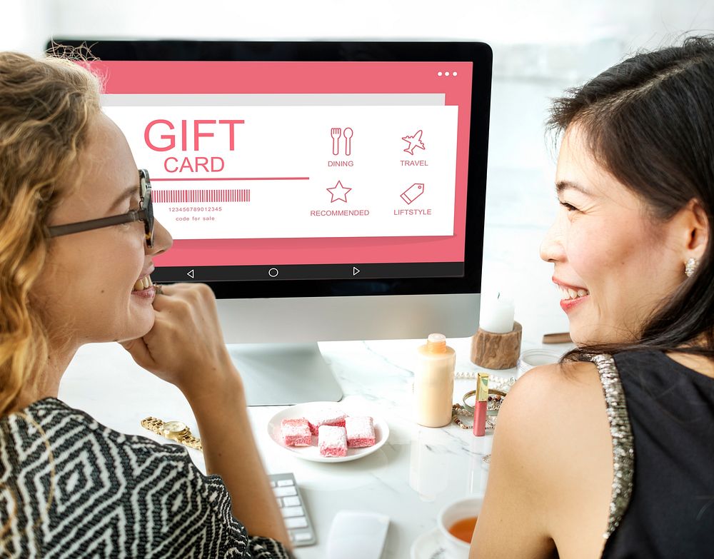 Gift Card Voucher Coupon Discount Concept