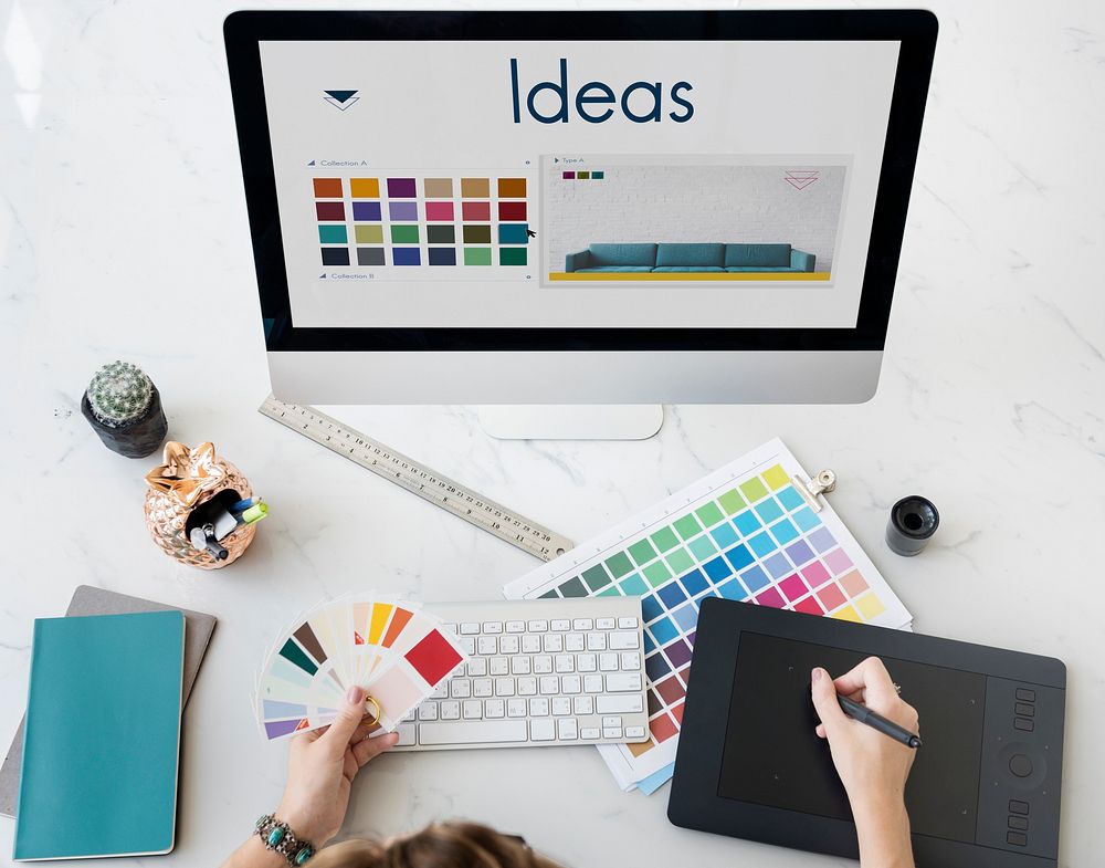 Ideas Be Creative Inspiration Design Logo Concept
