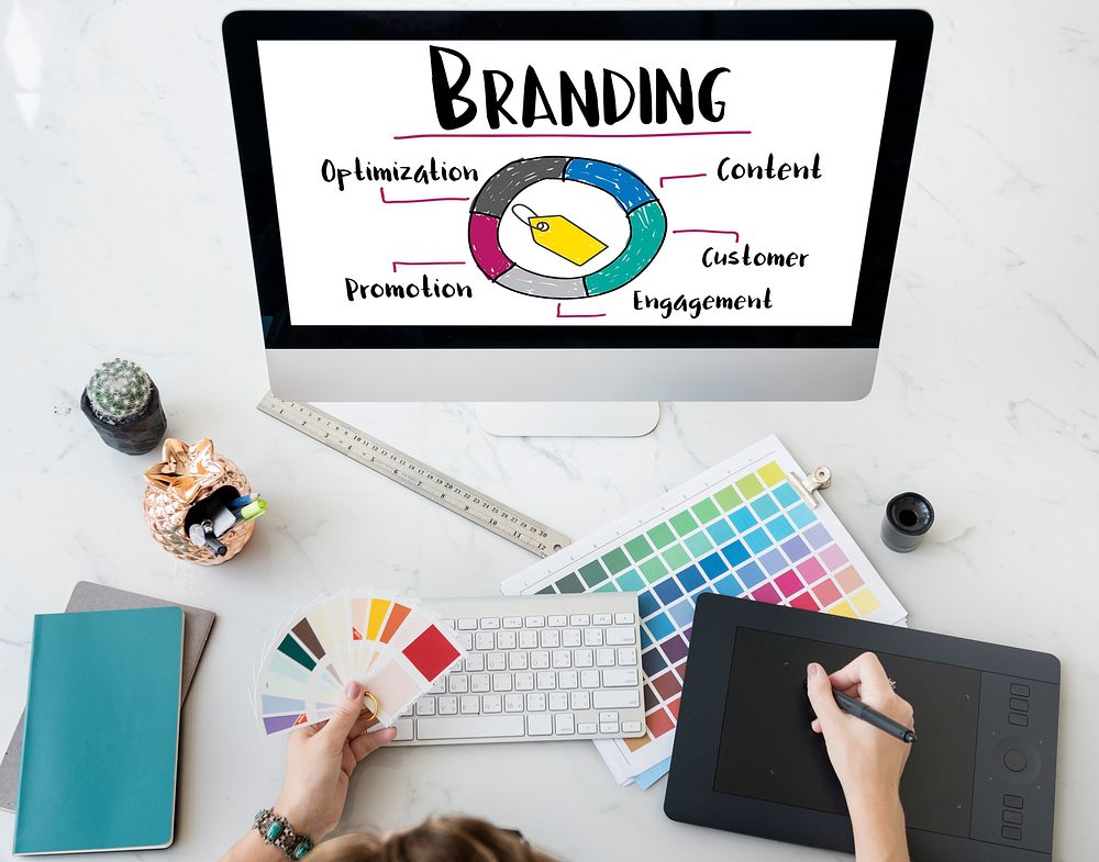 Branding Promotion Commercial Marketing Advertising Concept