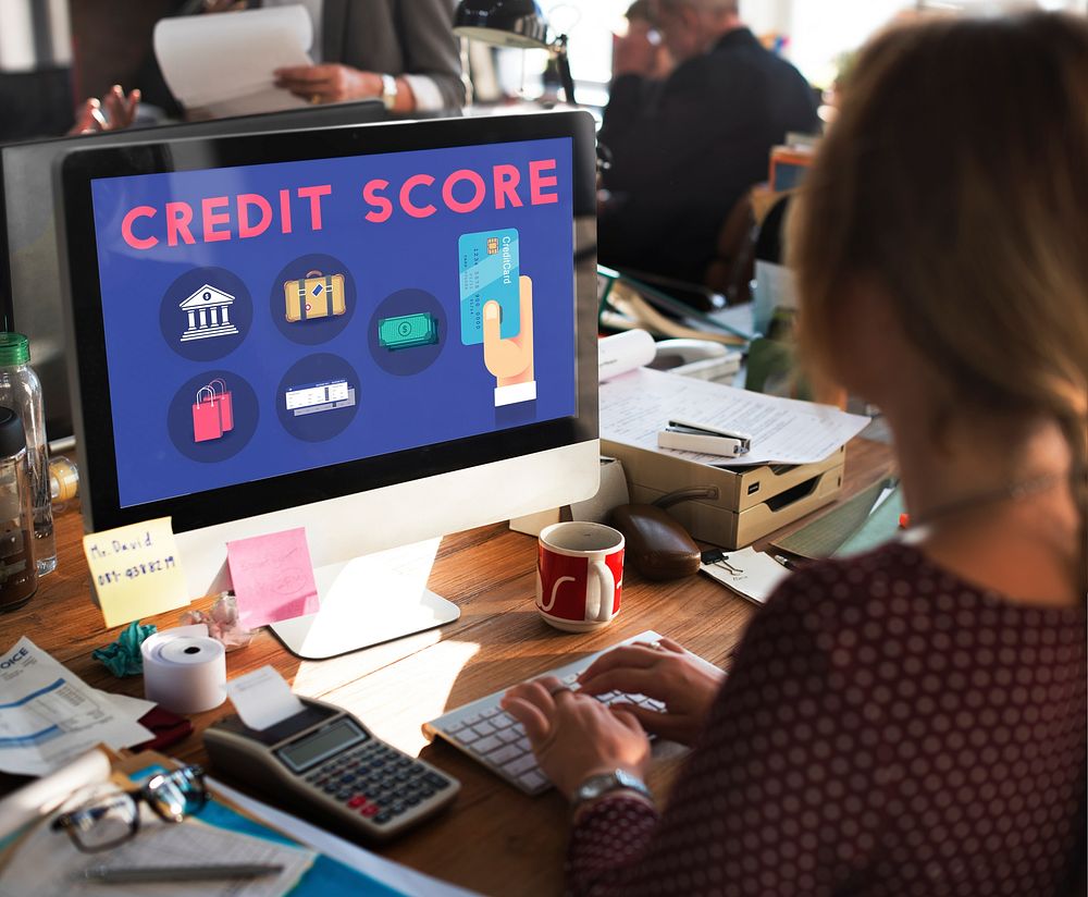 Credit Score Cash Flow Finance Concept