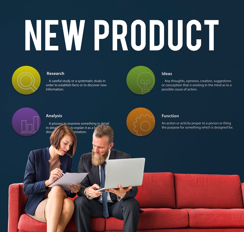 New Product Development Marketing Concept