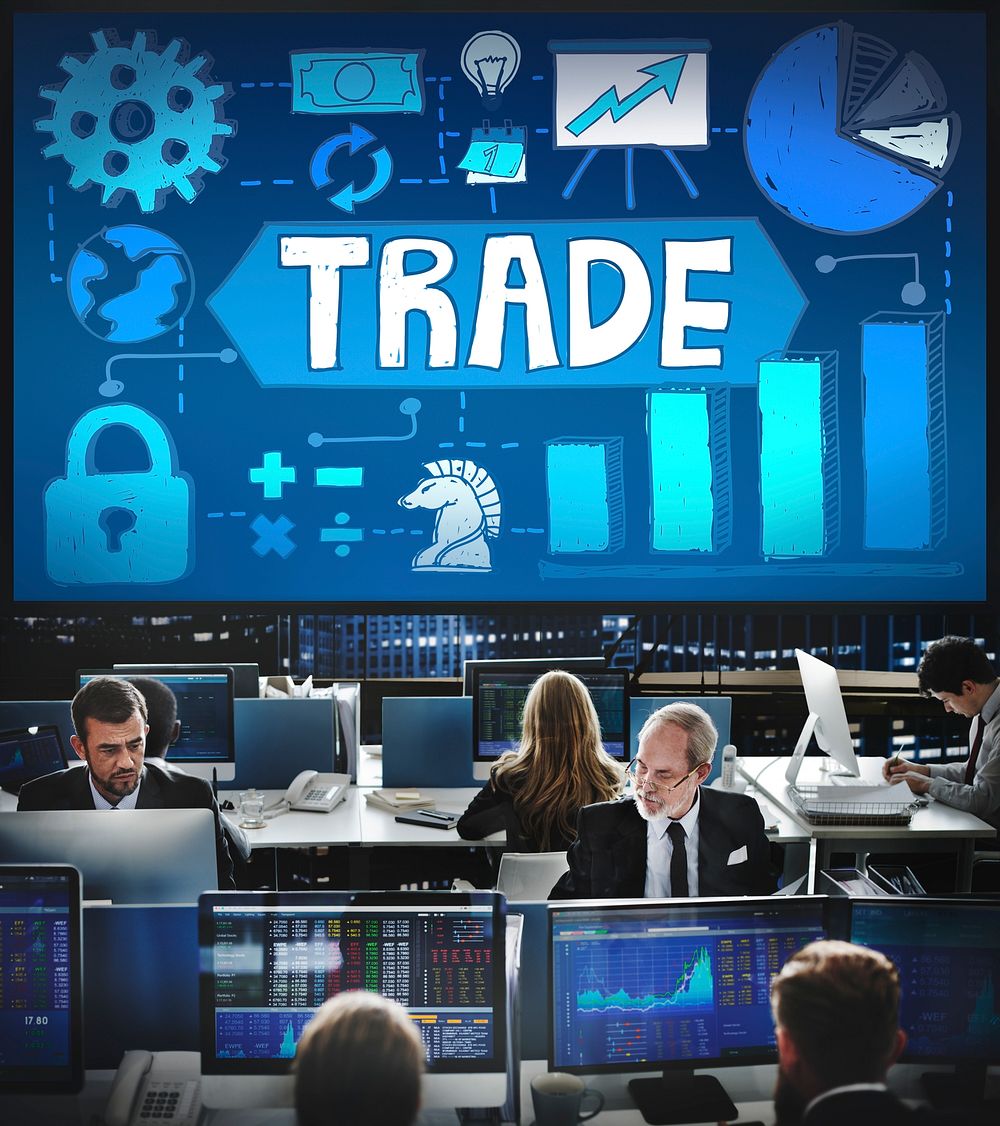 Trade Transection Business Economy Swap Concept