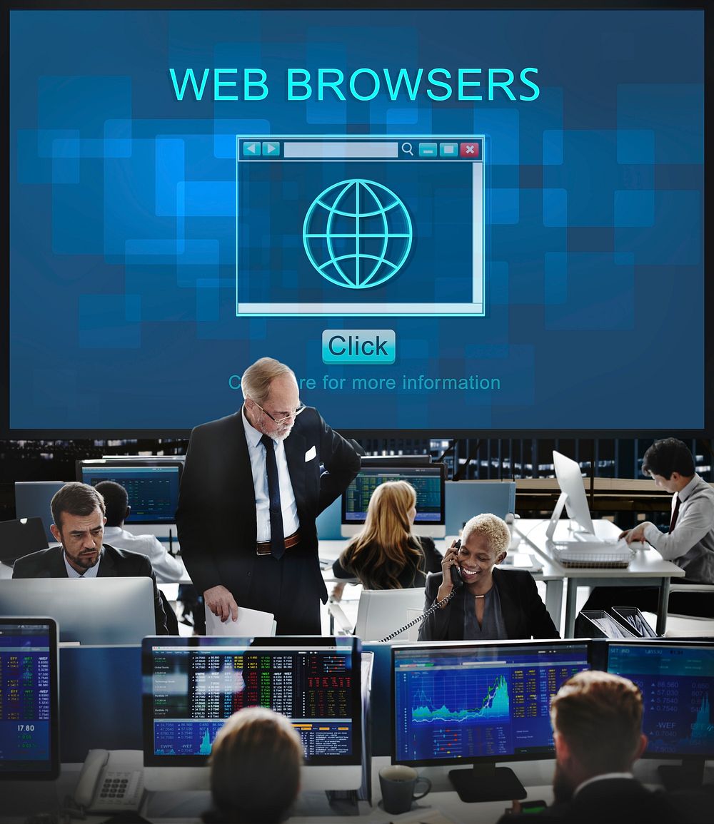 Web Browsers Online Technology Digital Connect Concept