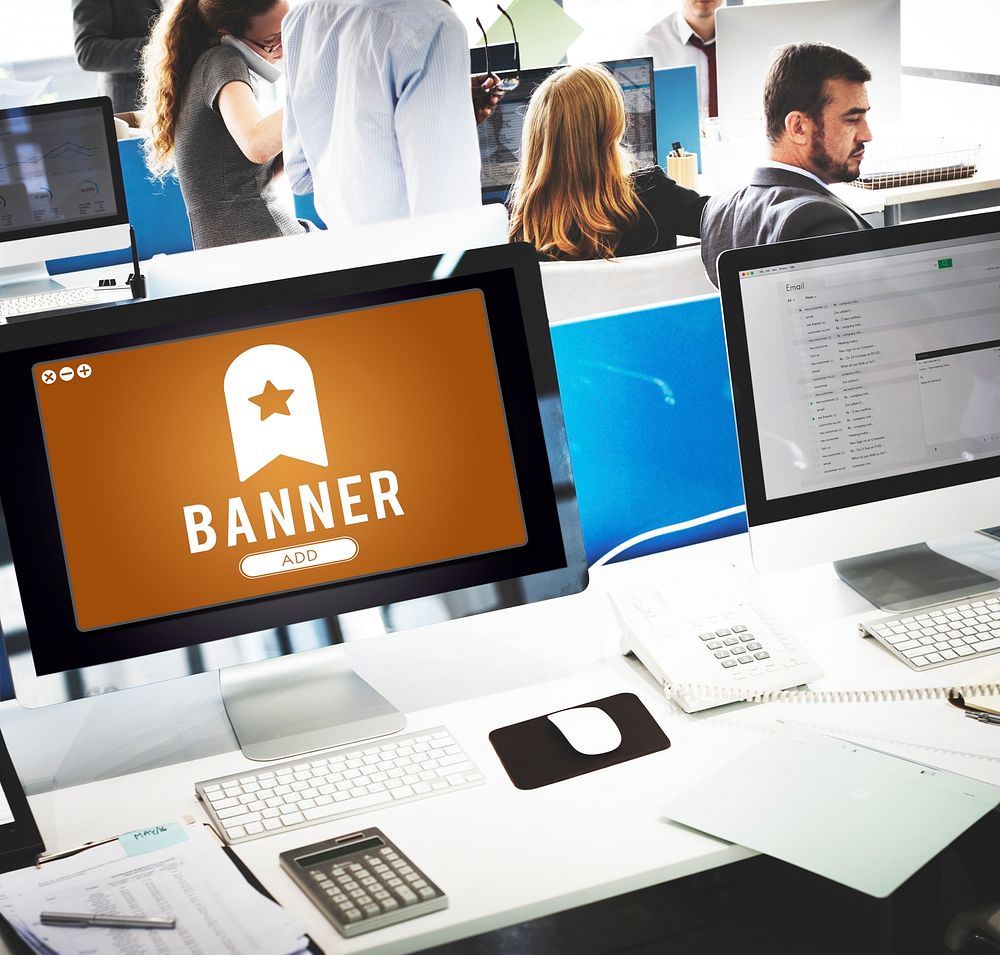 Banner Bookmark Content Web Online Management Concept