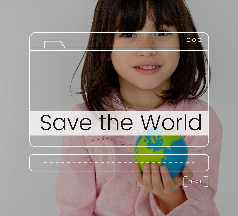 Save The World Message Box Window Graphic