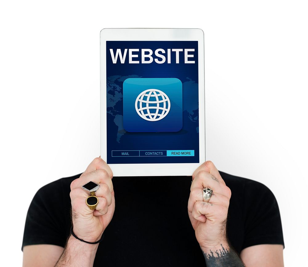 Website Webpage Information Content Concept