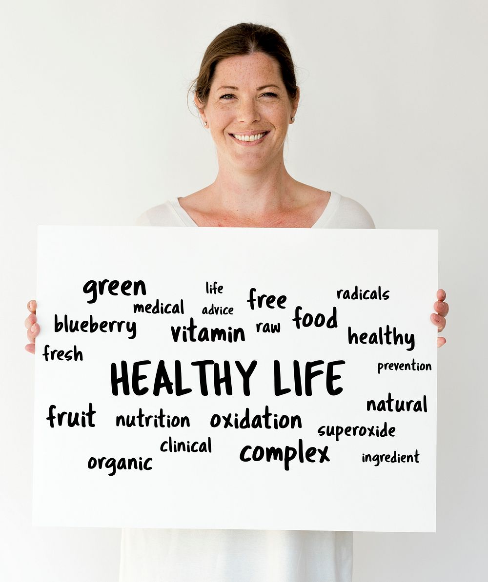 Natural food balance healthy life