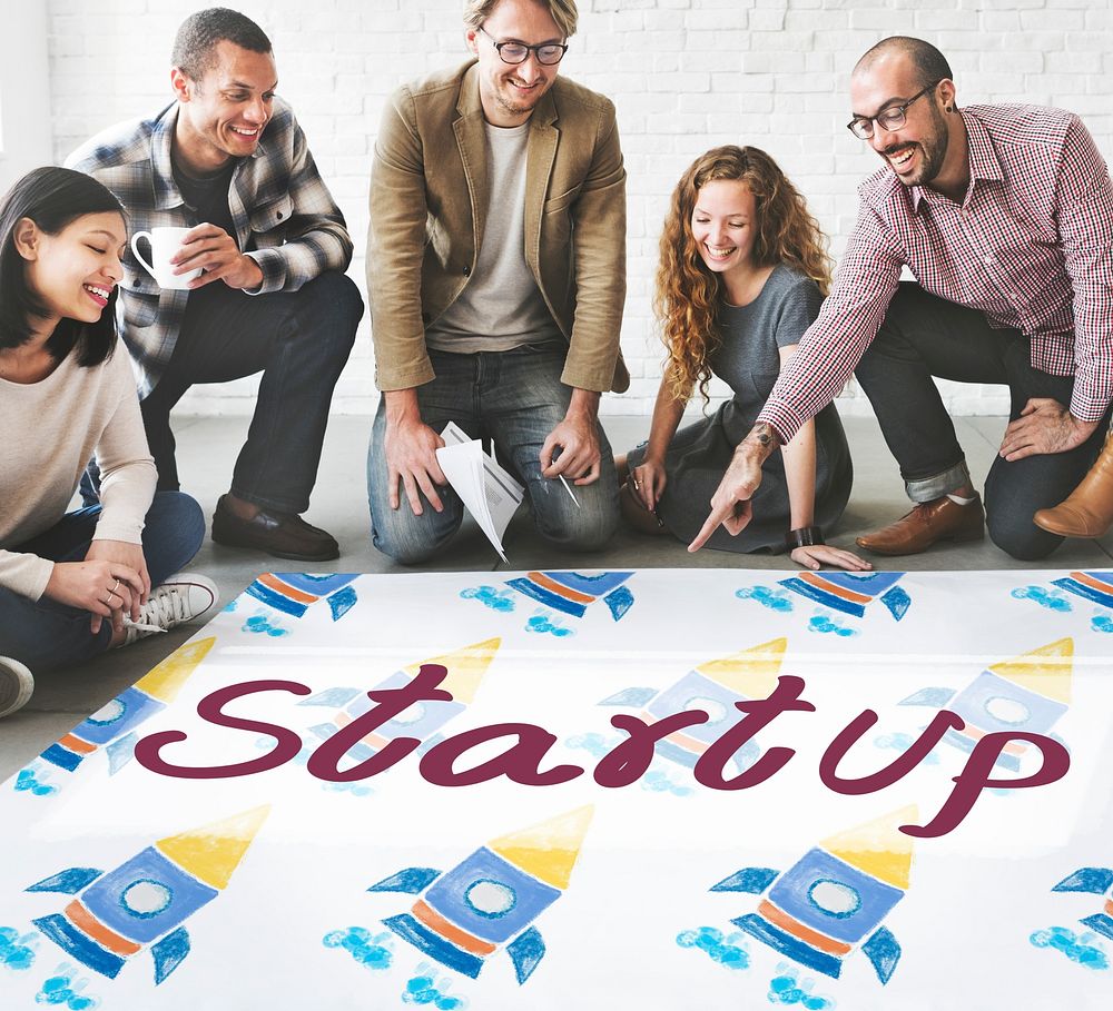 Start Up Launch Business Strategy Development Concept
