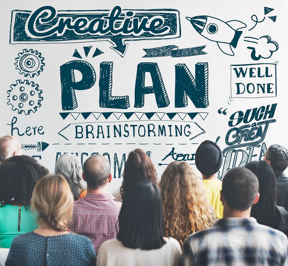 Creative Plan Planning Analysing Concept