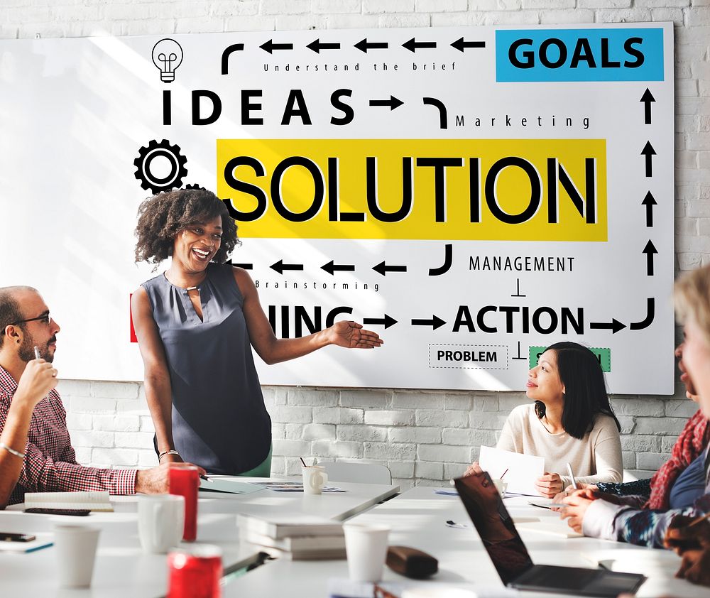 Solution Problem Solving Ideas Strategy Concept